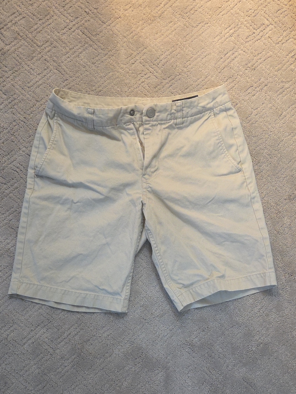 Bonobo's Men's Lightweight Casual Shorts - Cream